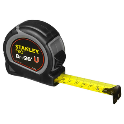 FLEXOMETRO DE 8 MTS PRO IMAN STANLEY