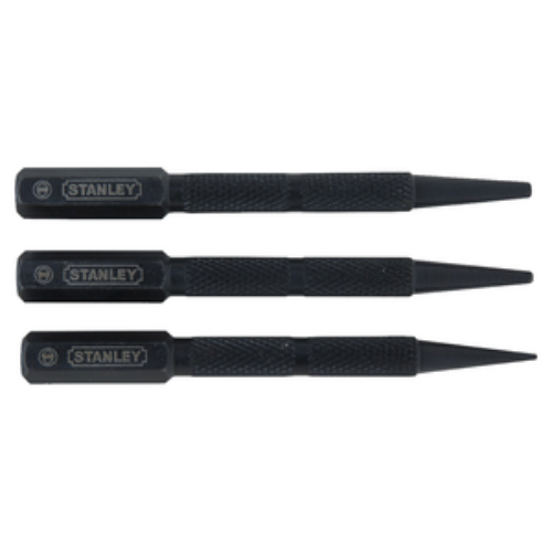 JGO. PUNZONES-CENTROPUNTOS 4″ 3PZS STANLEY