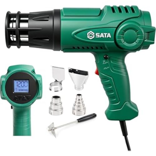 PISTOLA DE CALOR DIGITAL 2000W SATA
