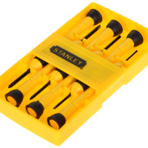 JGO DESTORNILLADORES DE PRECISION 6PZS STANLEY