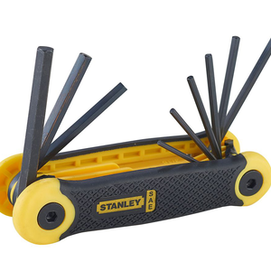 JGO LLAVES HEXAGONALES TIPO NAVAJA 5/64" A 1/4" PRO STANLEY