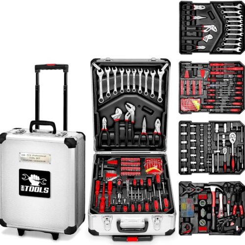 CAJA DE HERRAMIENTAS T/MALETA 399PZS. HTR