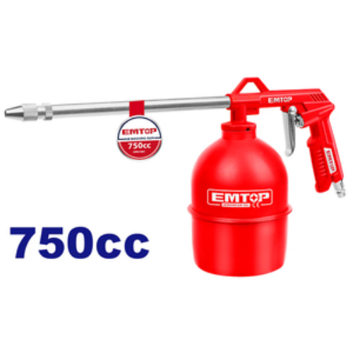 PISTOLA PULVERIZADORA 750ML EMTOP