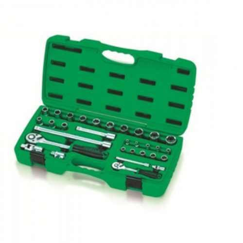 JUEGO DE DADOS M 1/2″, 31PZS TOPTUL