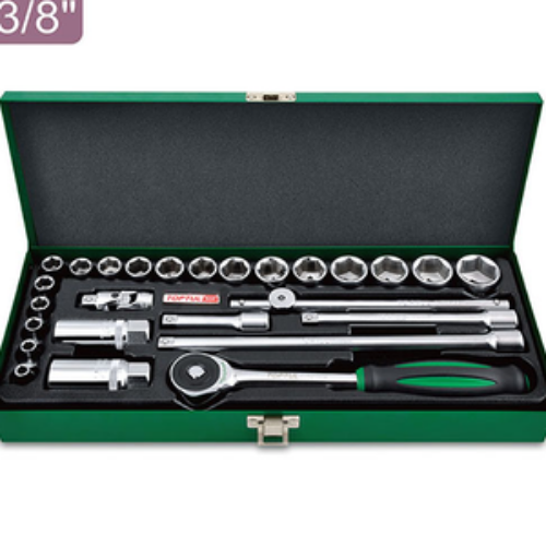 JUEGO DE DADOS M 3/8″, 26PZS TOPTUL