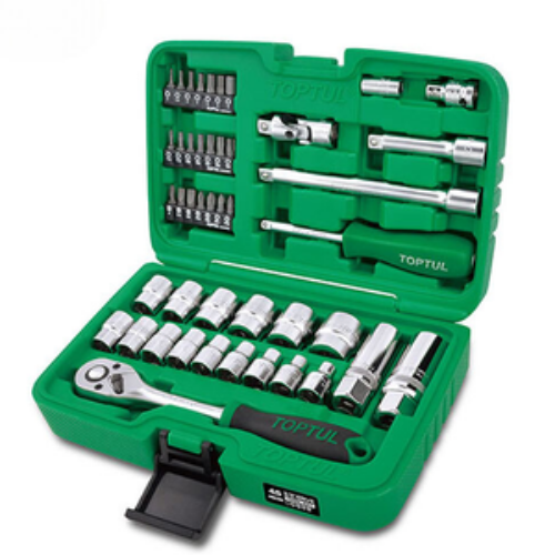 JUEGO DE DADOS M 3/8″, 45PZS TOPTUL