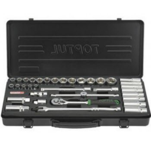JUEGO DE DADOS M 3/8″, 35PZS TOPTUL