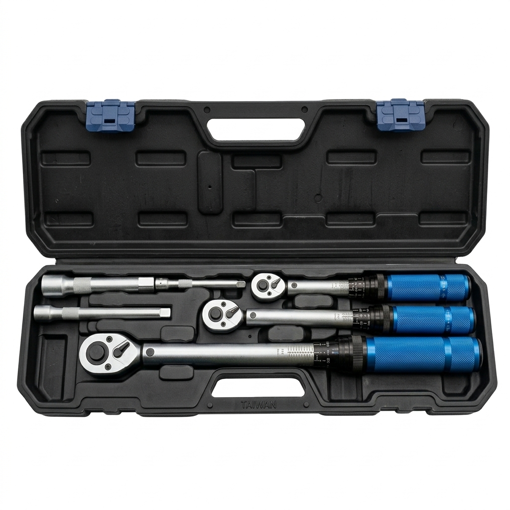 JGO TORQUIMETROS 1/4" - 3/8" - 1/2" 6PZS HTR