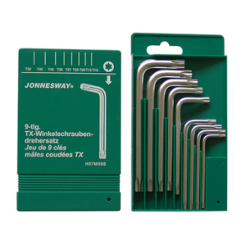JGO LLAVES TORX 9PZS C/CAJA JONNESWAY