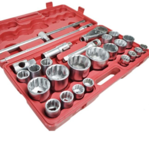 JGO DE DADOS MANDO 3/4″ 26 PZS 12L HTR