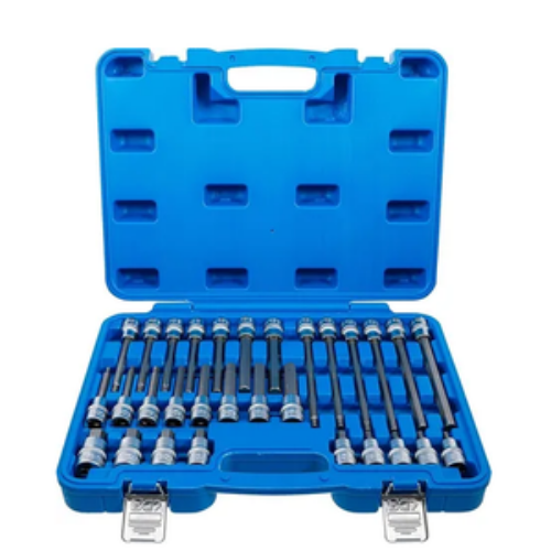 JGO DE DADOS M1/2″ PUNTA HEX 30 PZS HTR