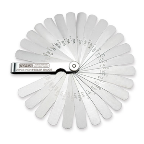 CALIBRADOR DE LAMINAS 26HOJAS TOPTUL