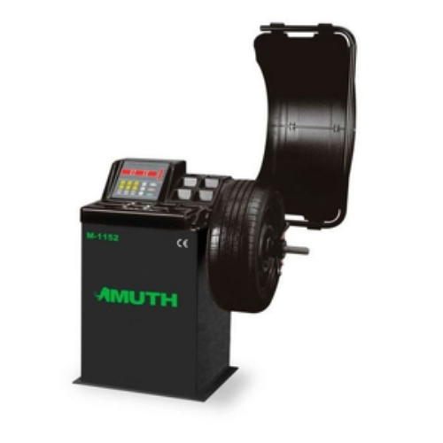 BALANCEADORA RUEDAS SEMIAUTOMATICA 24″/110V MUTH