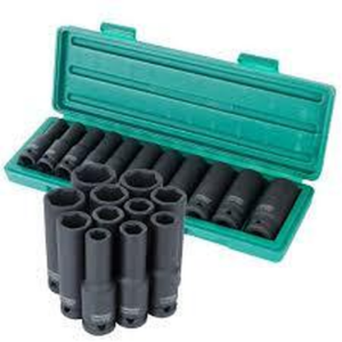 JGO DADOS M1/2″ DE IMPACTO LARGOS 11PZS (10 A 24MM) JONNESWAY