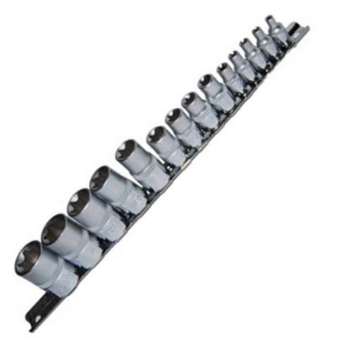 JGO.DADOS TORX HEMBRA 1/4″-3/8″-1/2″ 14 PZS. JONNESWAY