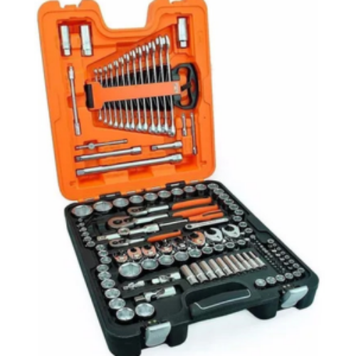 JGO. DADOS Y LLAVES 1/4″ – 1/2″ BAHCO 138 PZS.