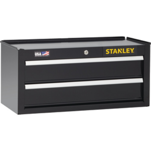 CAJA DE HERRAMIENTAS 2 GAVETAS NEGRA STANLEY