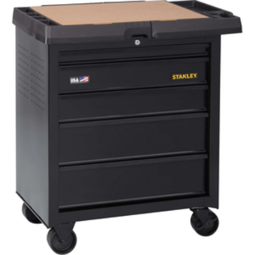 GABINETE DE HERRAMIENTAS 5 GAVETAS NEGRO TABLERO MADERA STANLEY