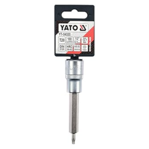 DADO PUNTA TORX LARGA M1/2″ T20 CRV YATO