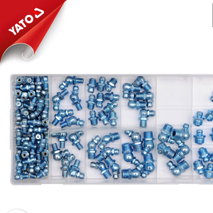 SET 110PZ GRASEROS M6 M10 RECTO 45 90 CAJA YATO
