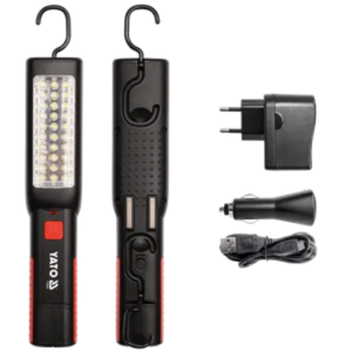 LINTERNA LED RECARGABLE 8000K YATO