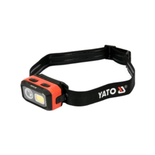LINTERNA LED RECARGABLE DE CABEZA MINERO 500LM YATO