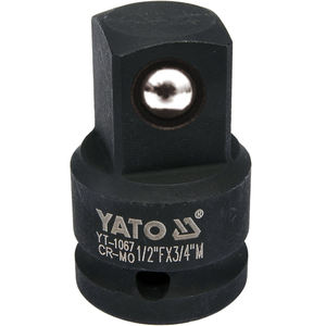 ADAPTADOR DE IMPACTO M1/2" A 3/4" L 48MM CRMO YATO
