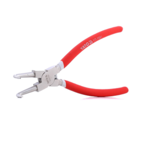 PINZA CURVA ANILLO SEEGER INTERNO 225MM YATO