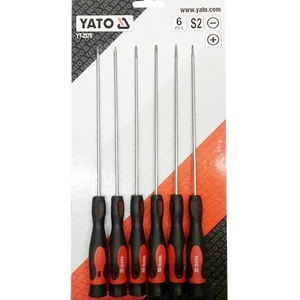 JGO. DESTORNILLADOR PRECISION 6PZS PLANO CRUZ YATO