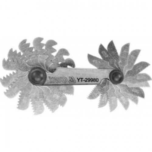 CALIBRADOR LAMINAS P ROSCA 0.25 6MM 4 62TPI 52PZ YATO