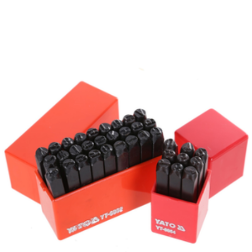 NUMEROS DE GOLPE 6 x 66MM YATO 9PZS