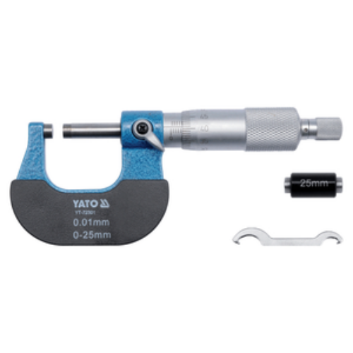 MICROMETRO MANUAL 25 50MM RESOL 0.01MM YATO