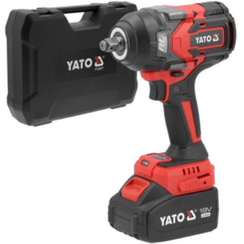 PISTOLA DE IMPACTO INALAMBRICA 1200NM BRUSHLESS 18V. YATO