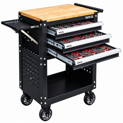 GABINETE CON HERRAMIENTAS 163 PCS YATO